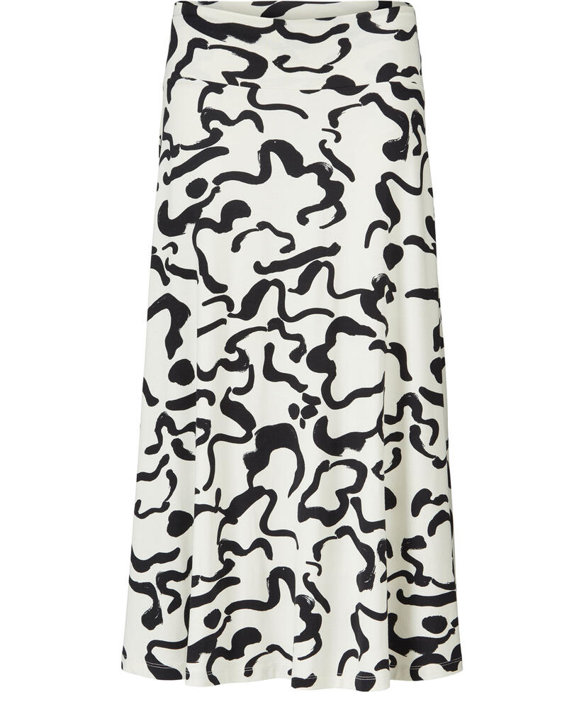 SABRINA JERSEY SKJØRT, Black