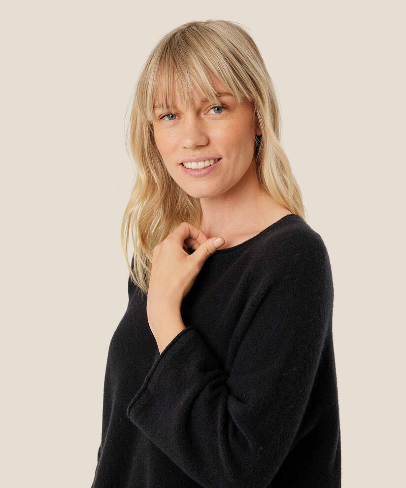 Fenji Strikkegenser, Black