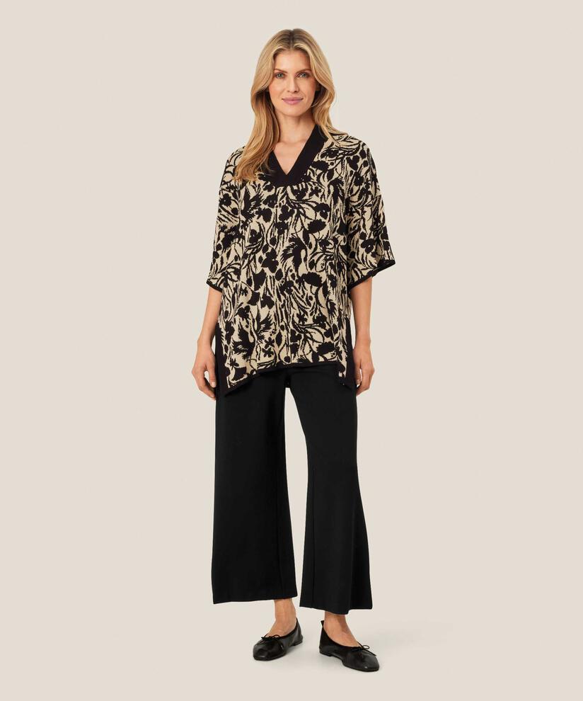 Frydina Strikkegenser, Black