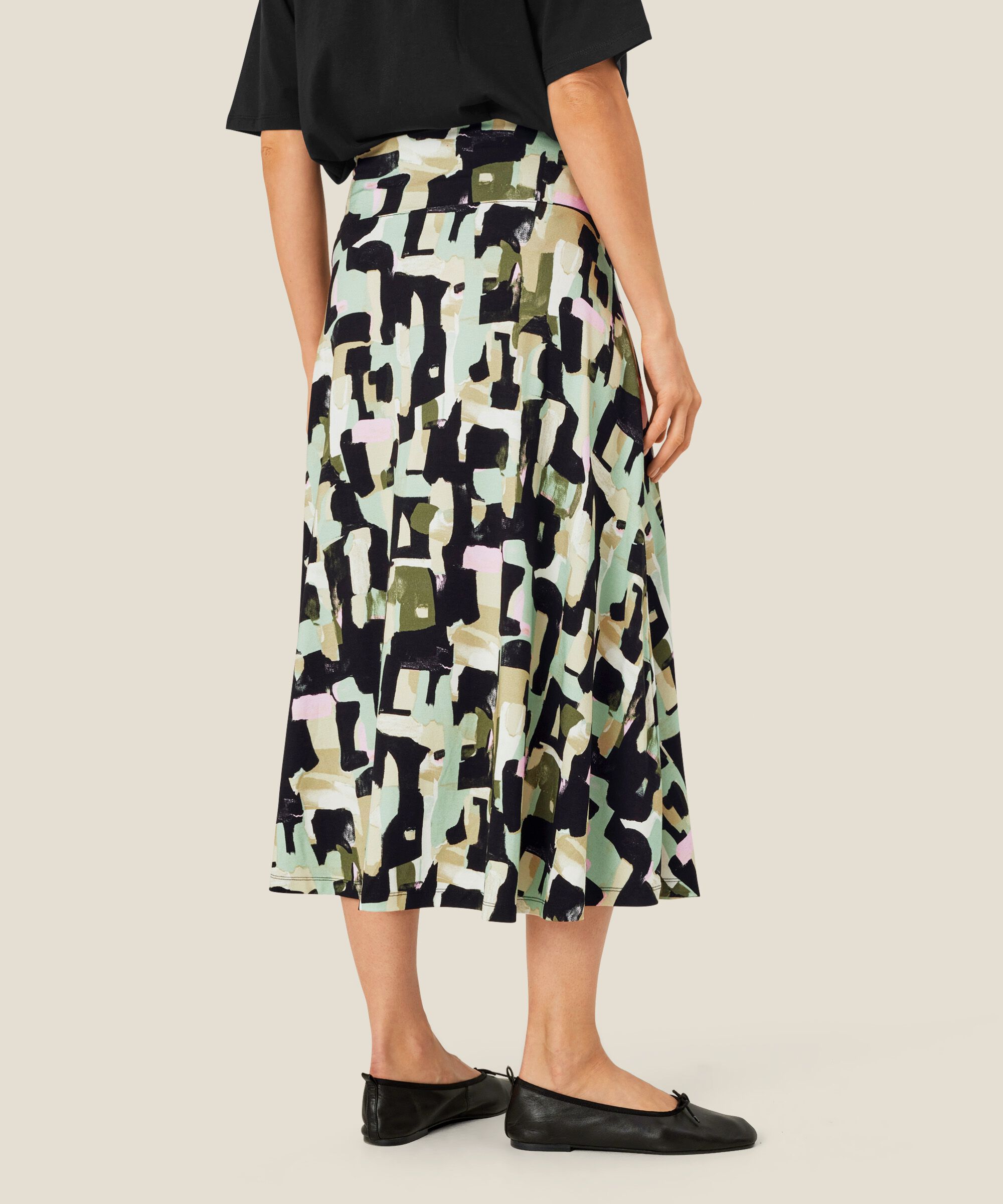 Sabrina JERSEY Skjørt, Frosty Green