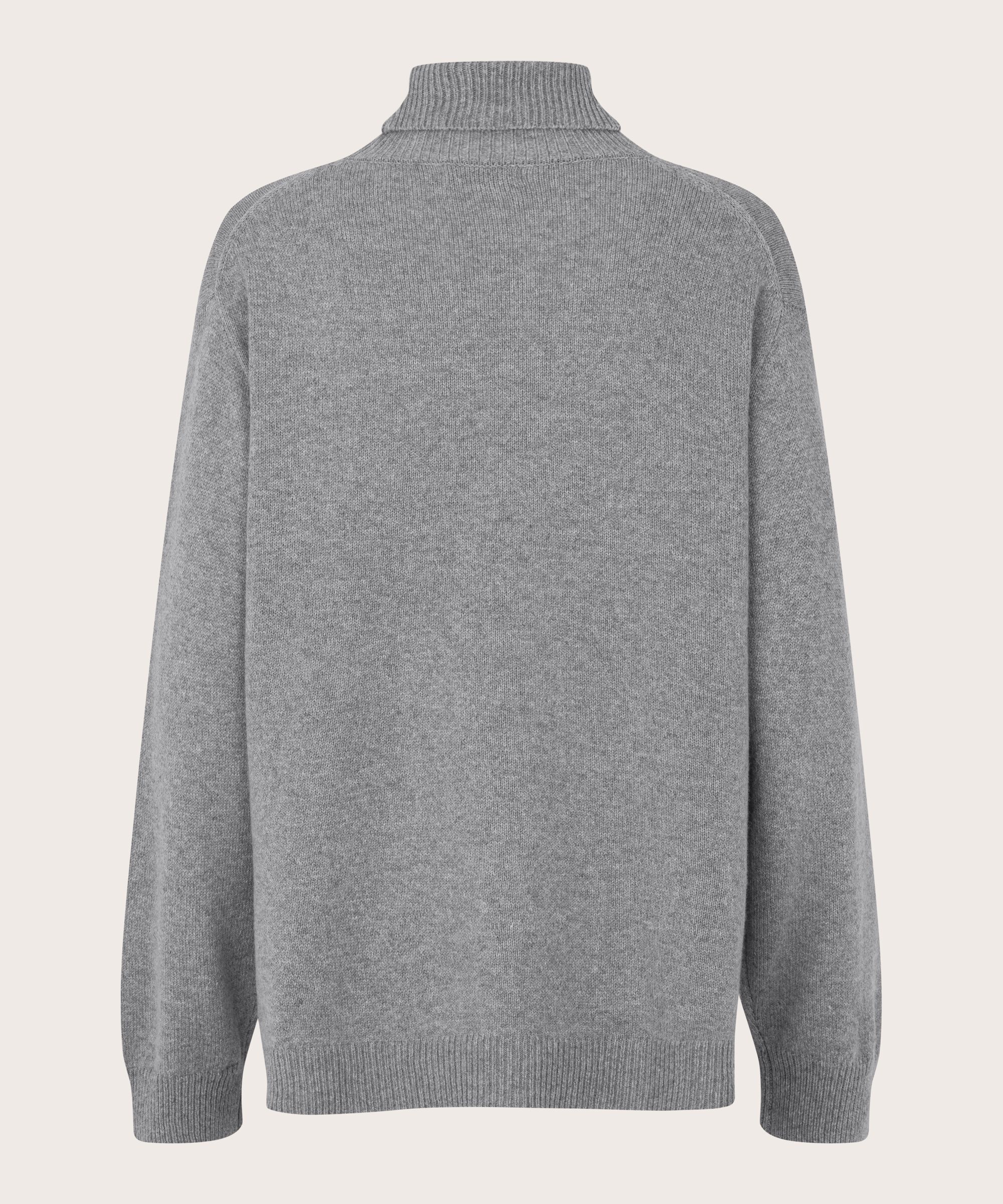 Faricka Strikkegenser, M. Grey mel.