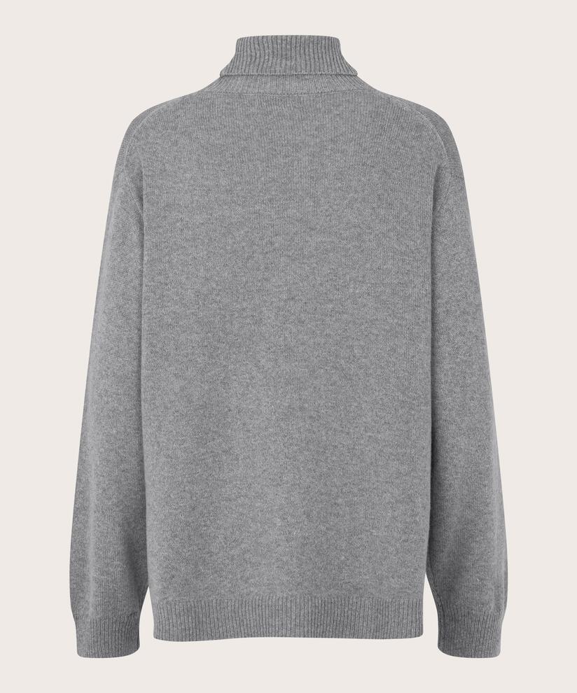 Faricka Strikkegenser, M. Grey mel.