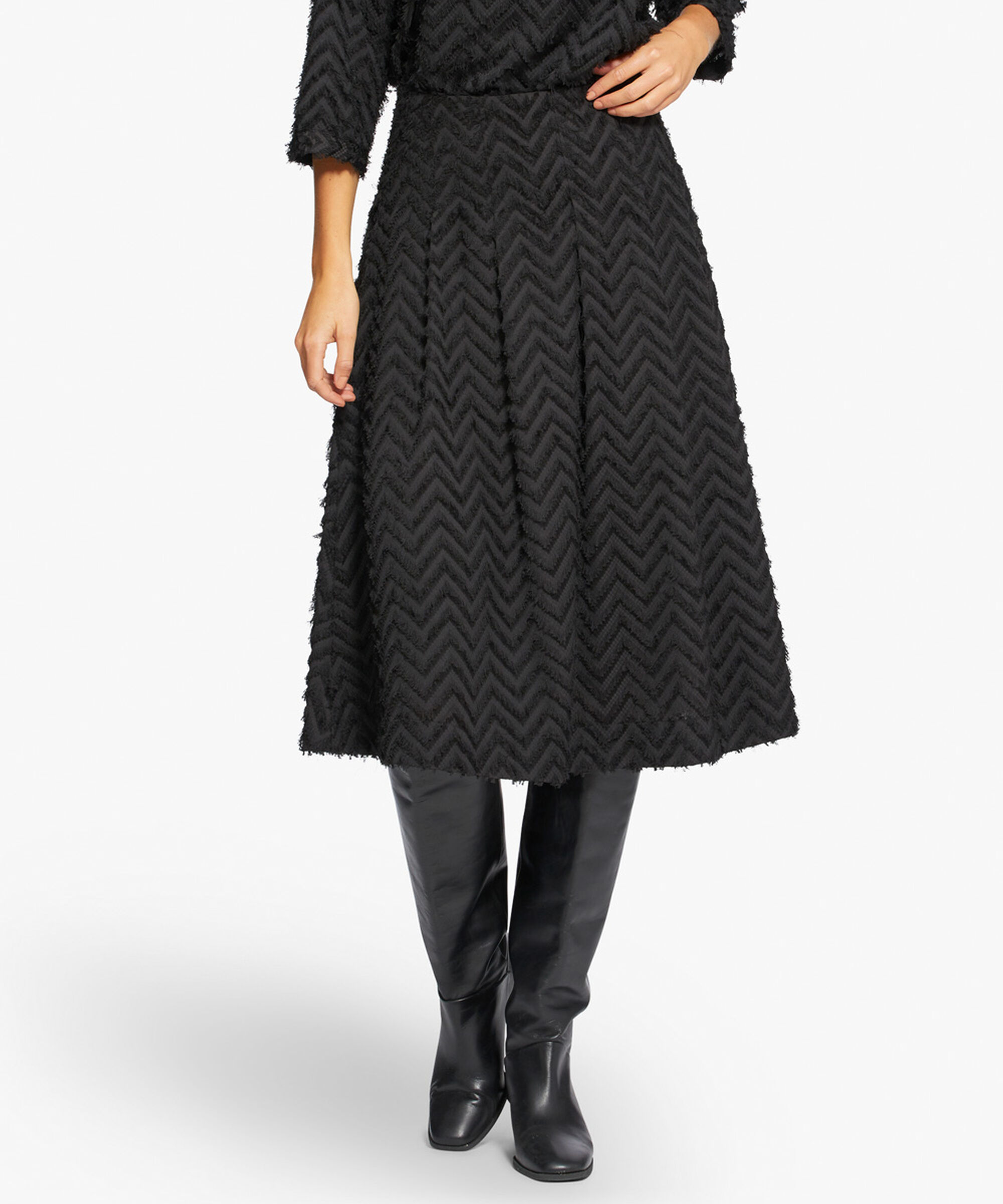 SALLINE SKJØRT, Black