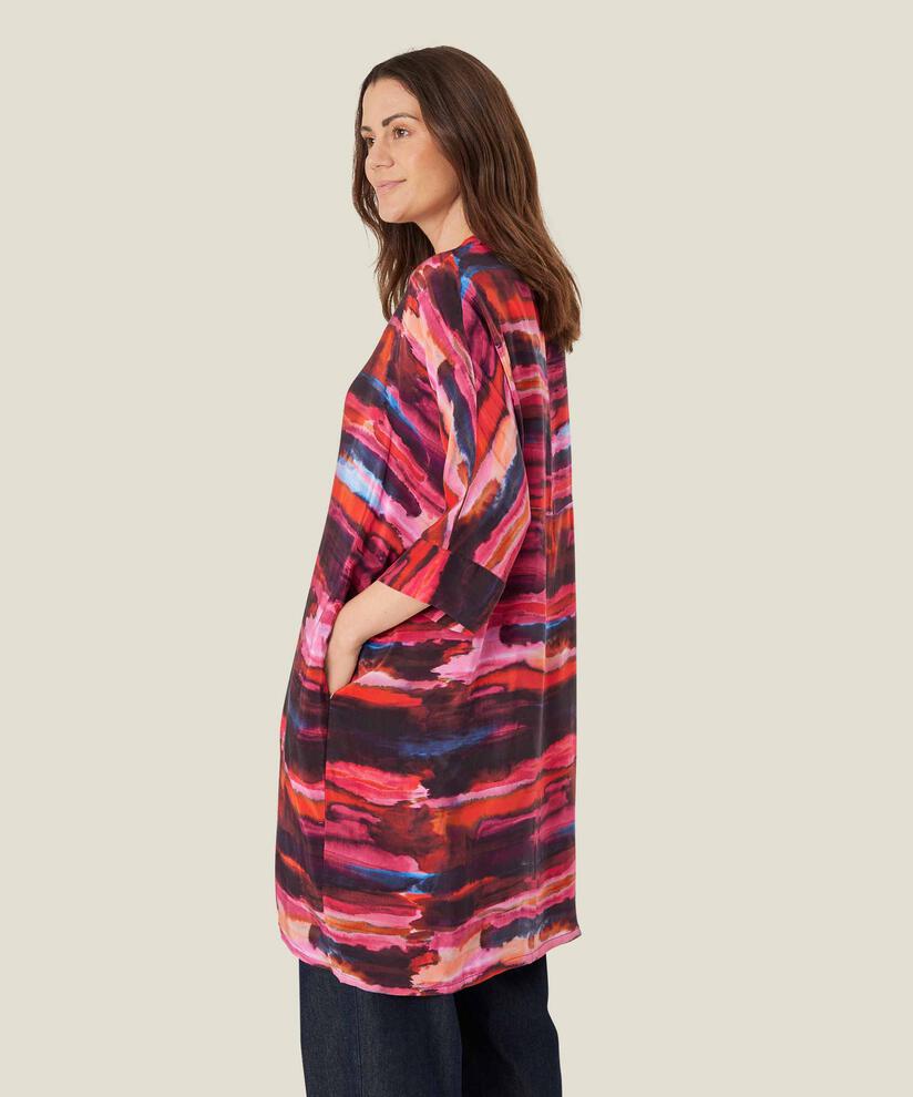 Iosetta Skjortekjole, Sun Tomato