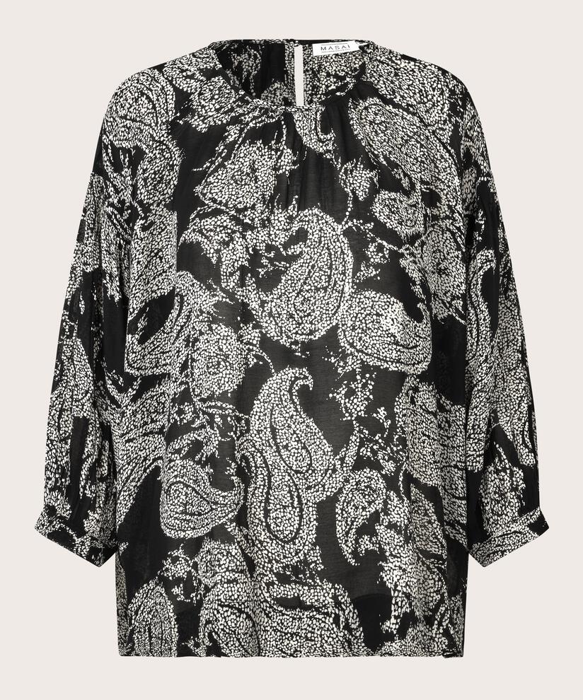 Doritas Bluse, Black, hi-res