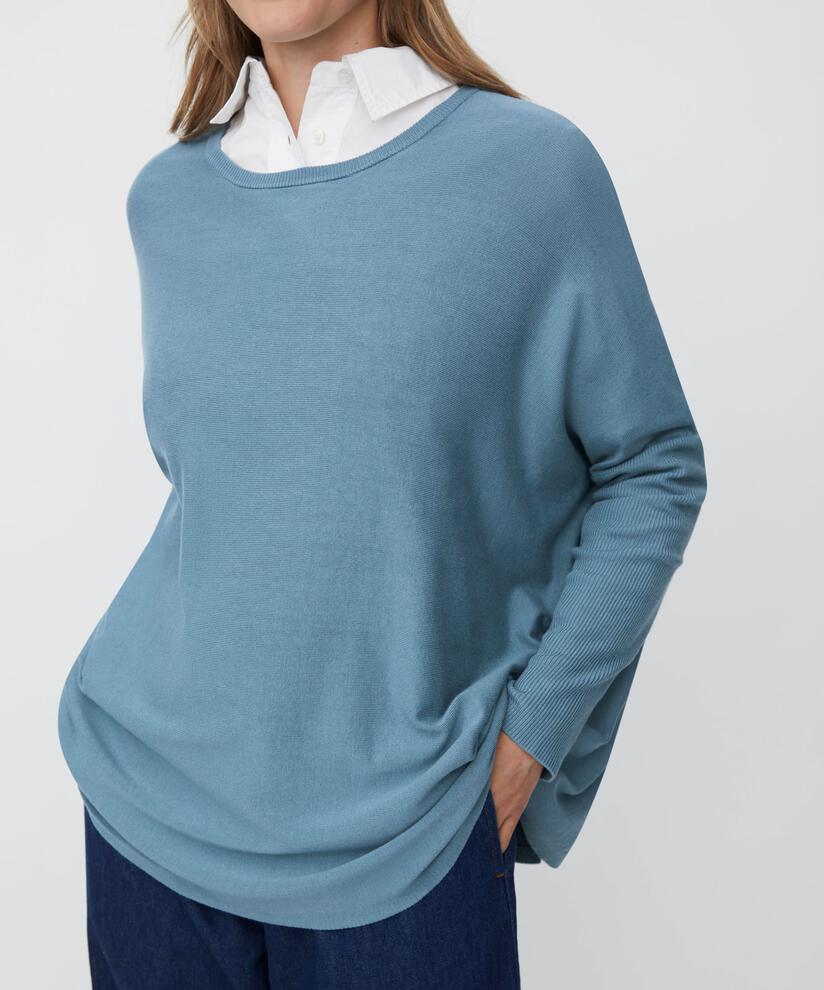 Fanasi Strikkegenser, Proven Blue