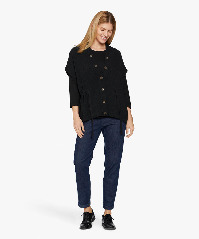 JAY VEST, Black