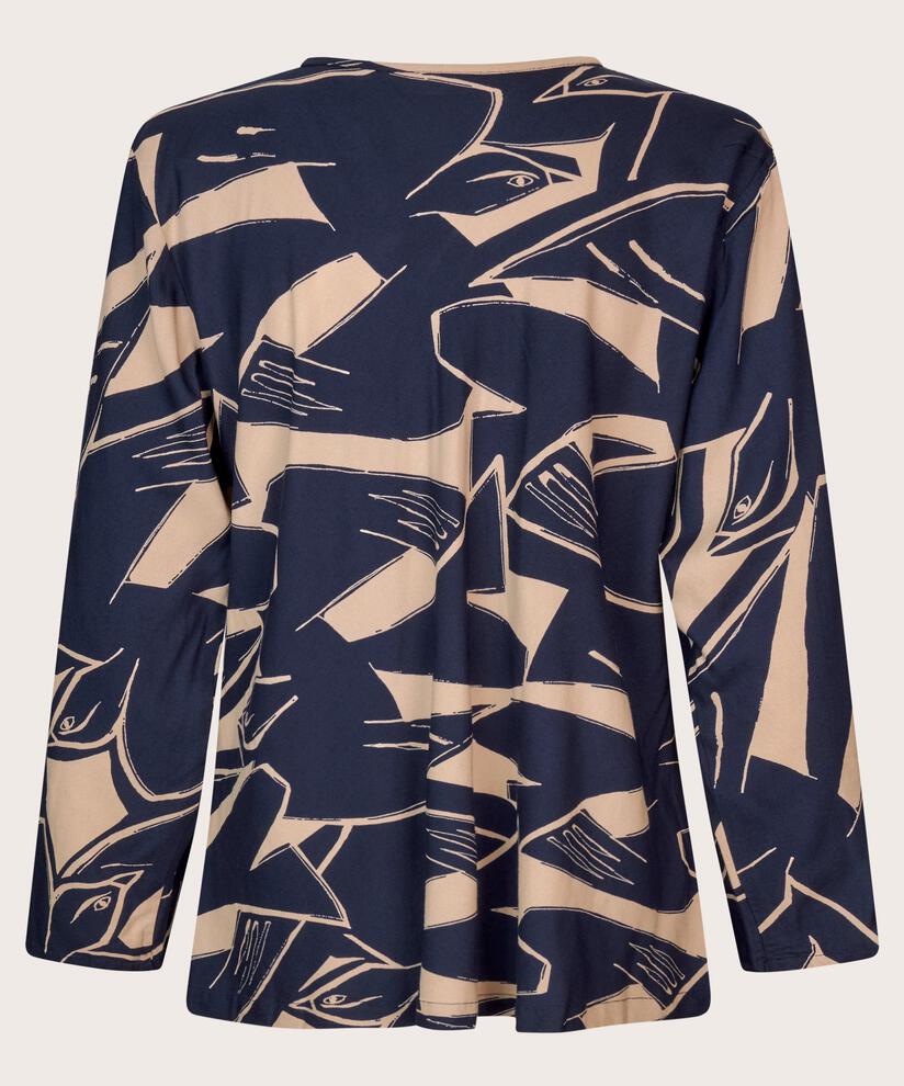 Kala Topp, Navy Blazer