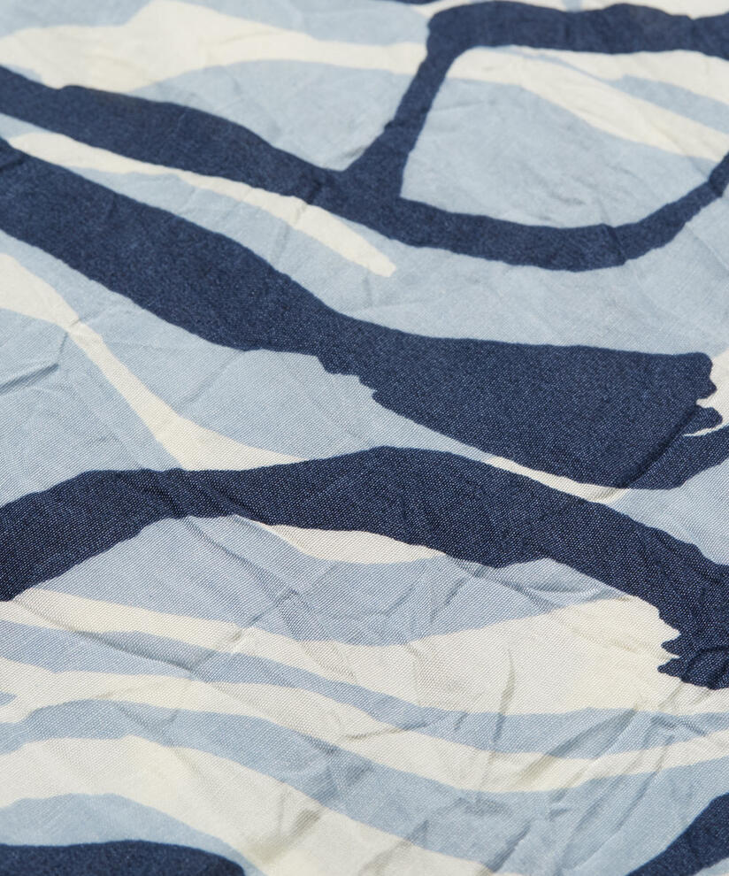 ALONG SKJERF, Faded Denim