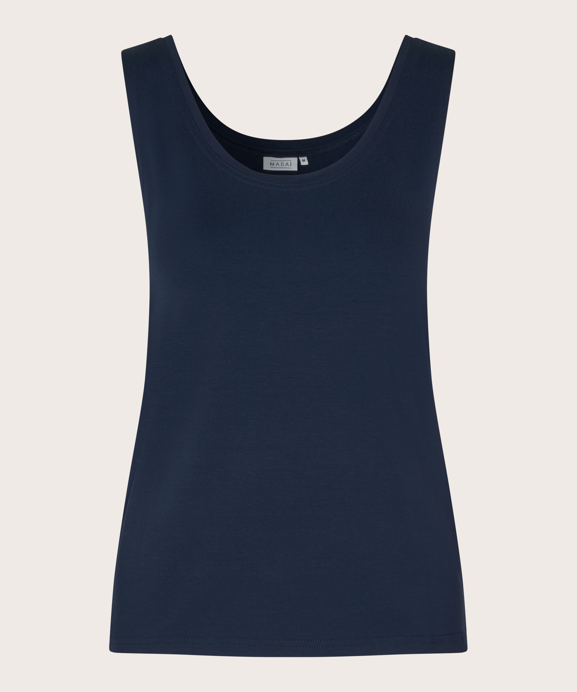 Els JERSEY Topp, Navy