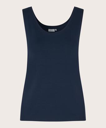 Els JERSEY Topp, Navy