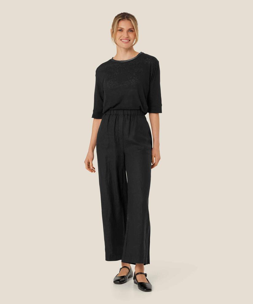 Bahija JERSEY Topp, Black