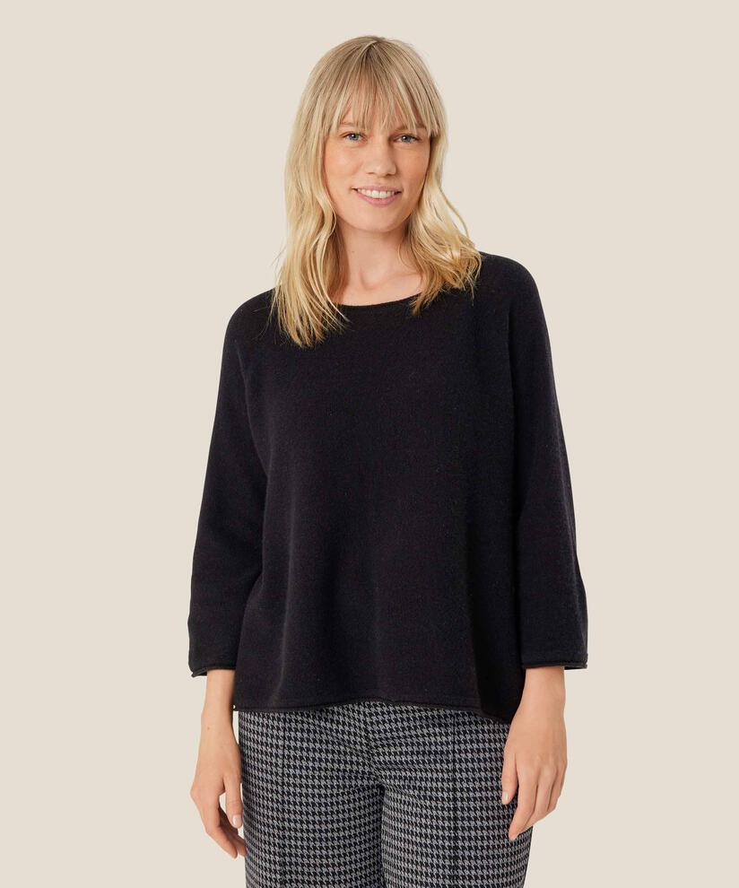 Fenji Strikkegenser, Black