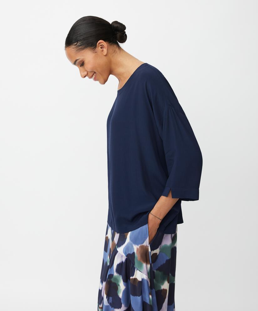 Becca Topp, Navy Blazer