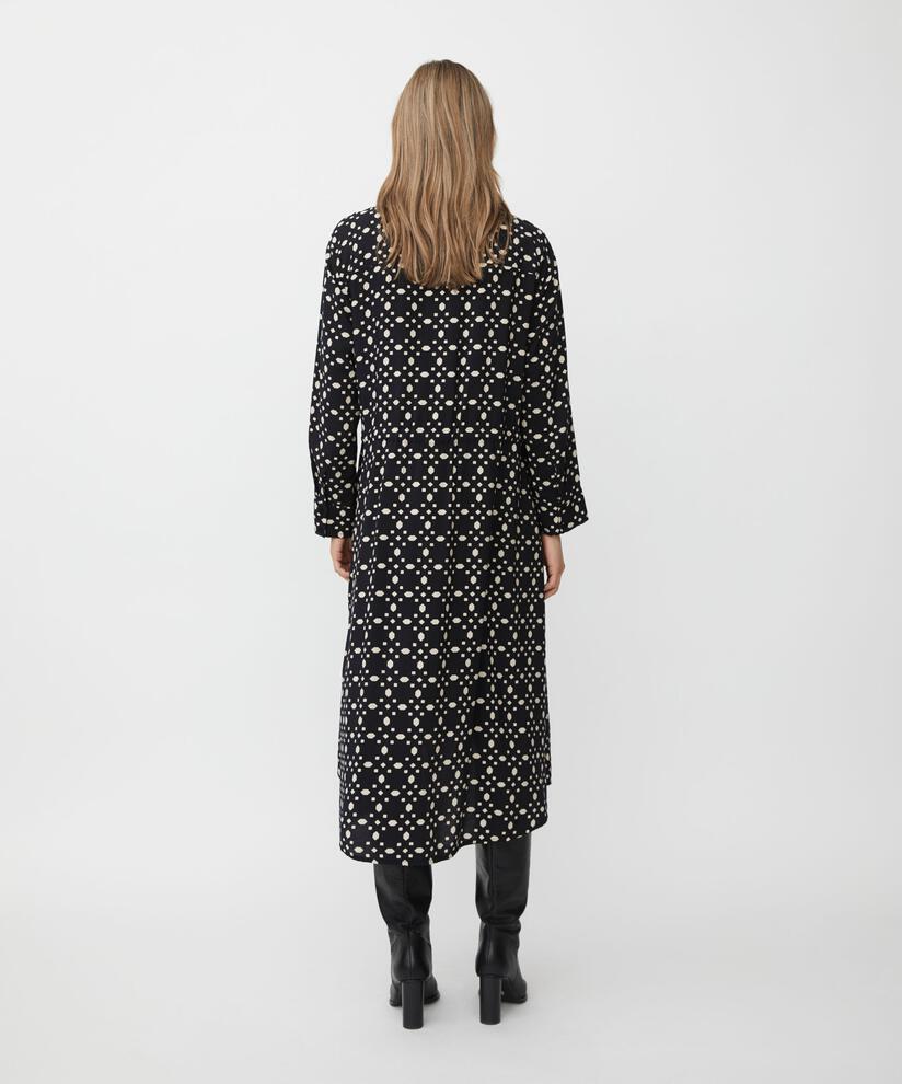 Novany Skjortekjole, Black