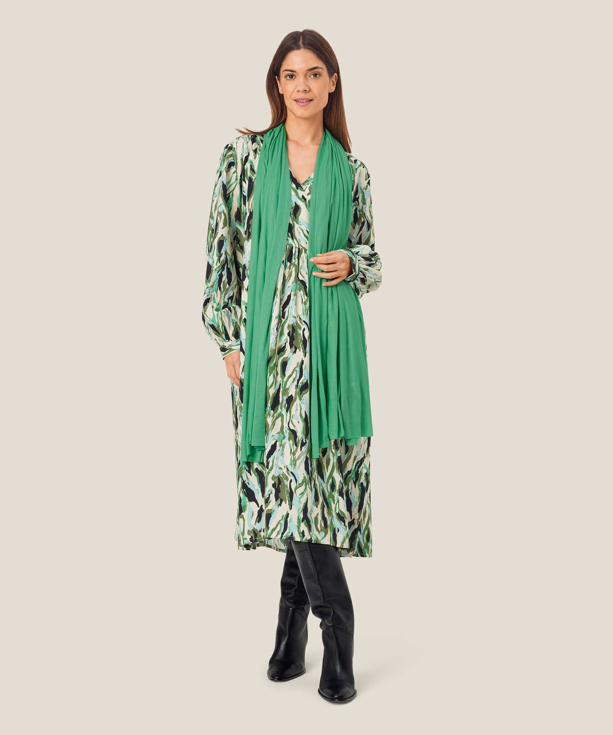 Amega JERSEY Skjerf, Winter Green