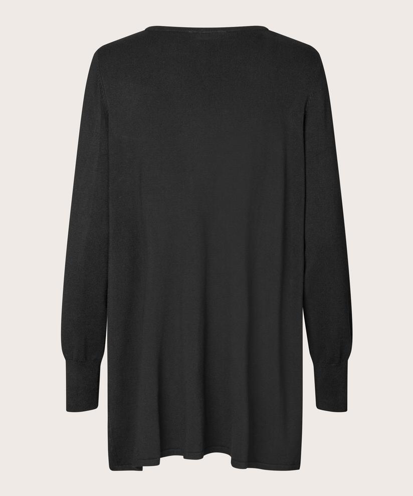 Finnlia Strikkegenser, Black
