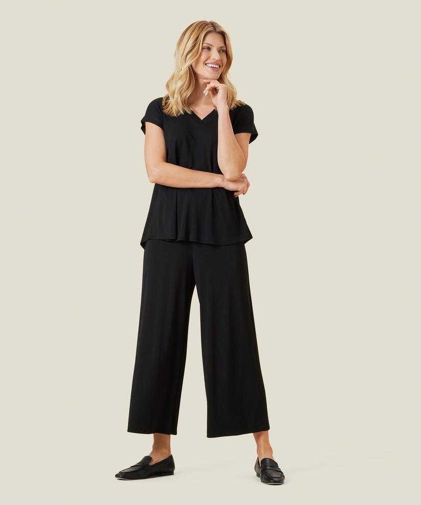 Pam JERSEY Bukser, Black