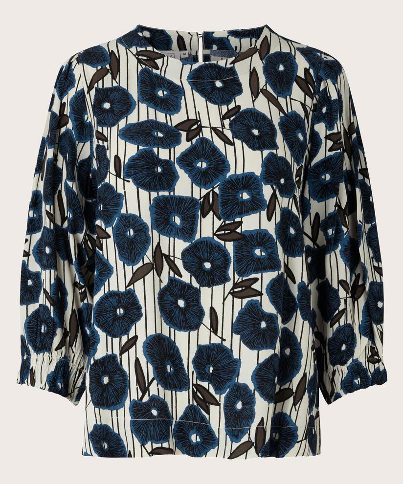 Brisa Bluse, True Navy