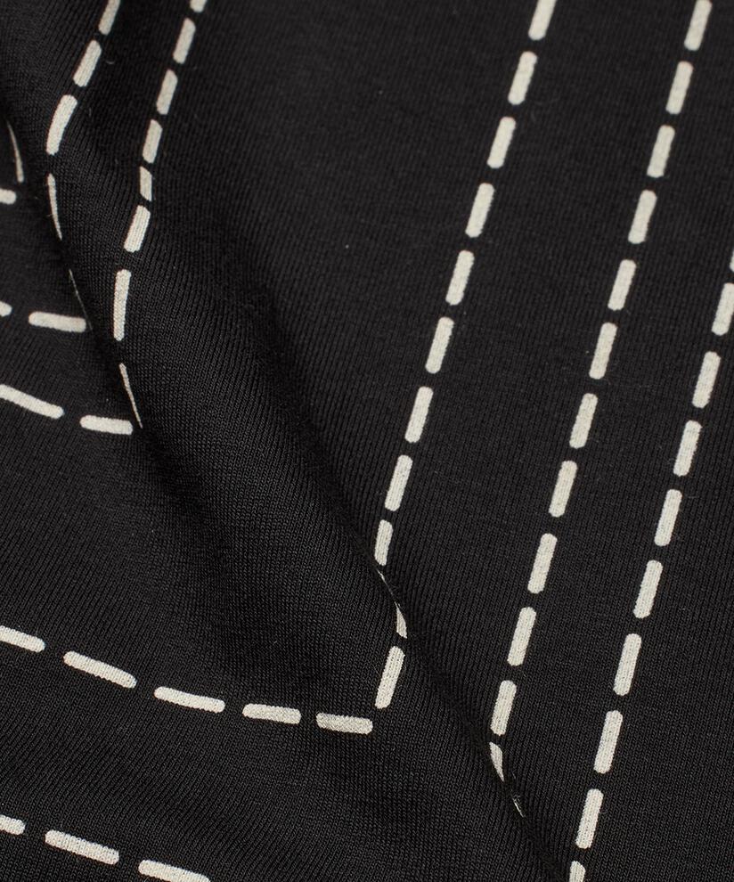 Namoli Jersey Kjole, Black