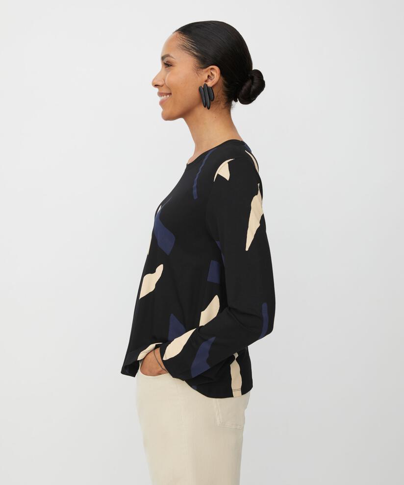 Badisna JERSEY topp, Navy Blazer