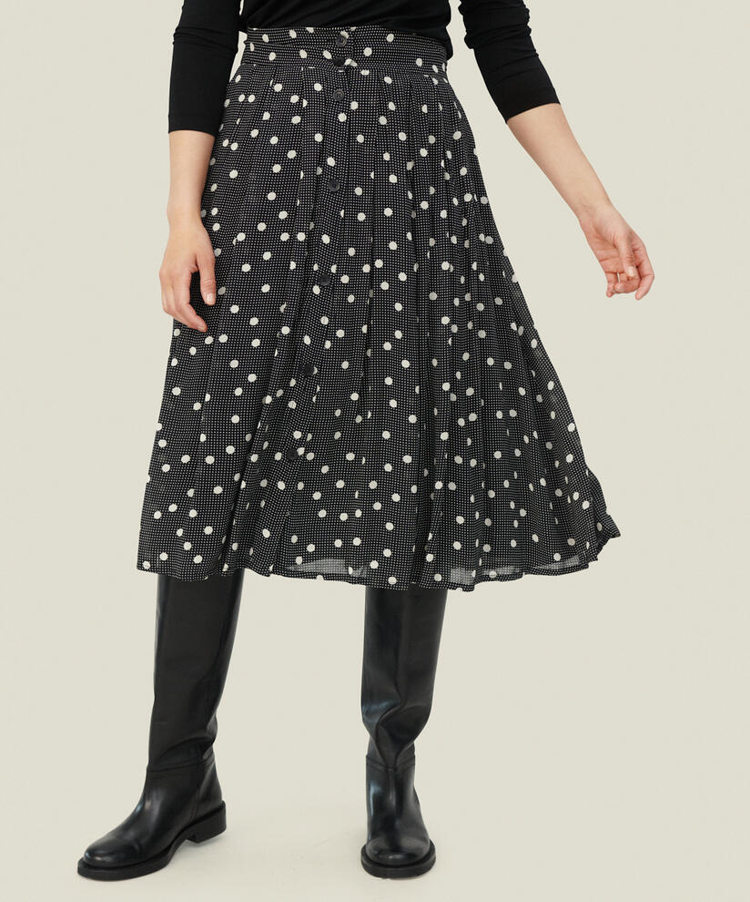 SANDINA SKJØRT, Black