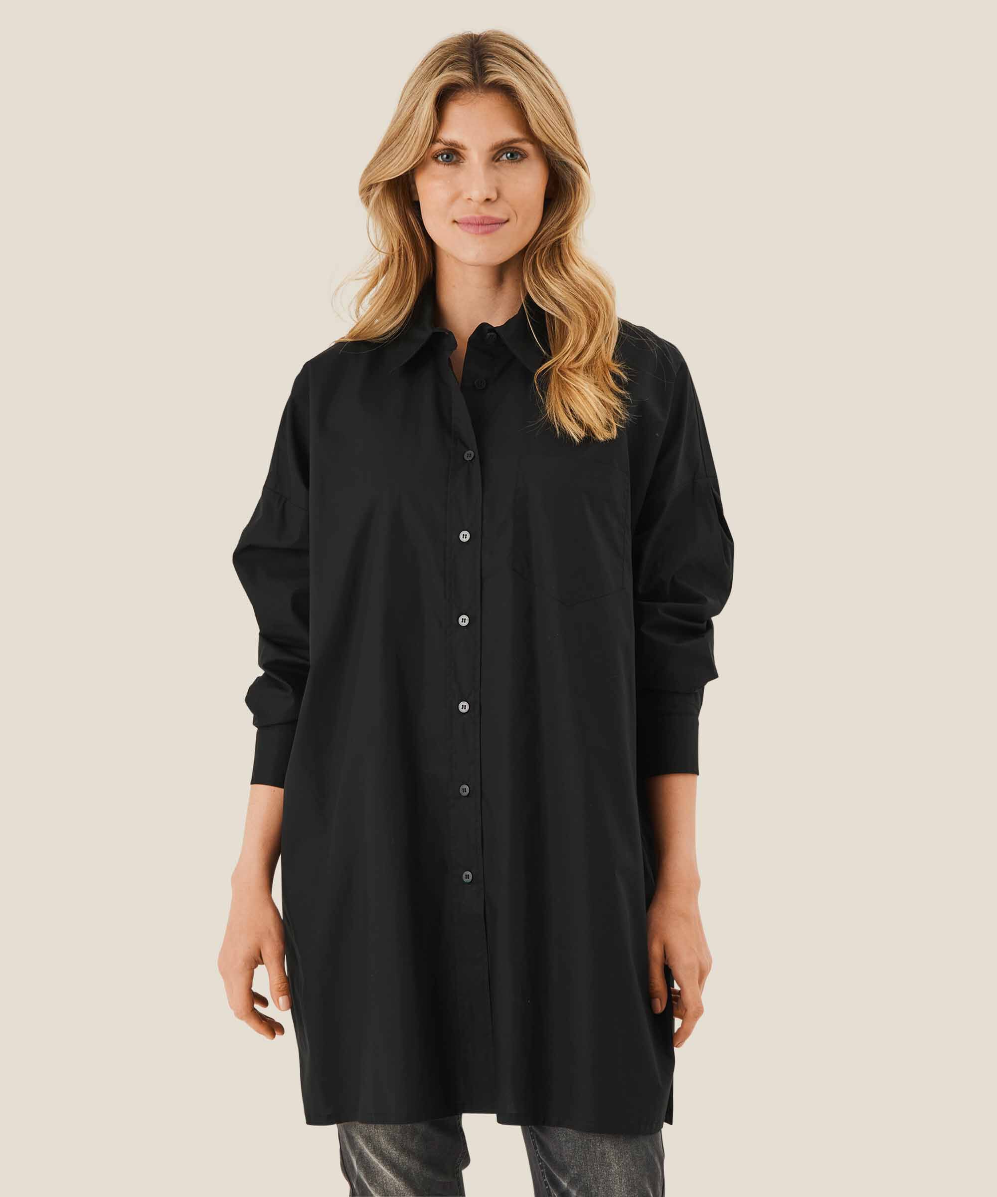 Ilta Skjorte, Black