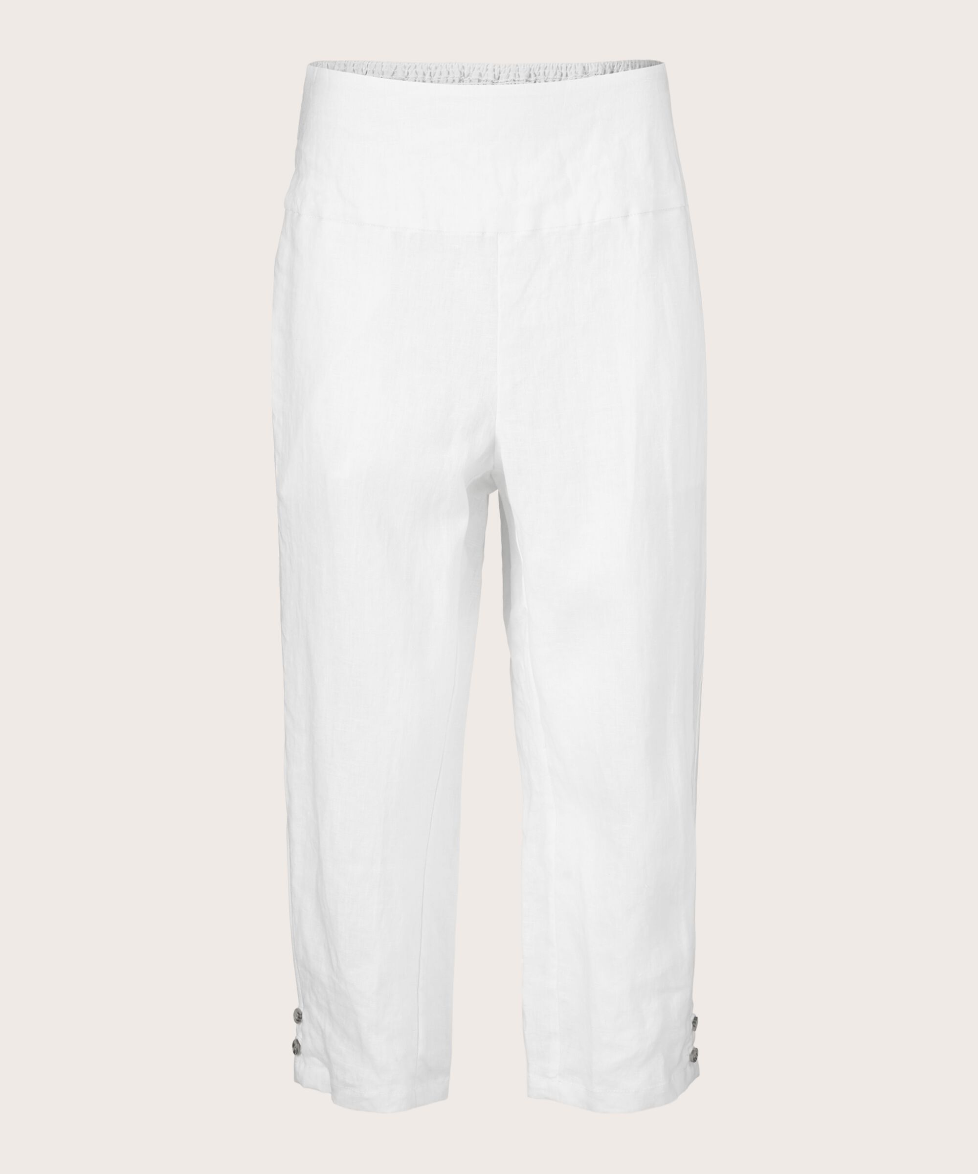 Pen Bukse, White