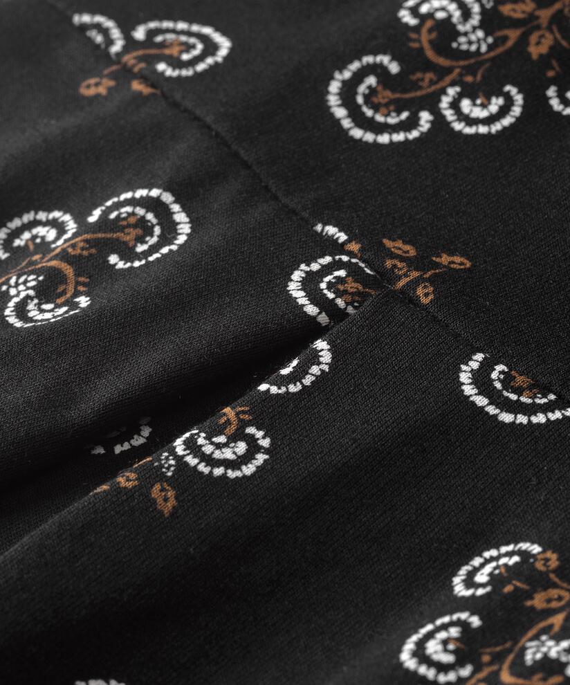 OLNIA JERSEY KJOLE, Bronze Brown