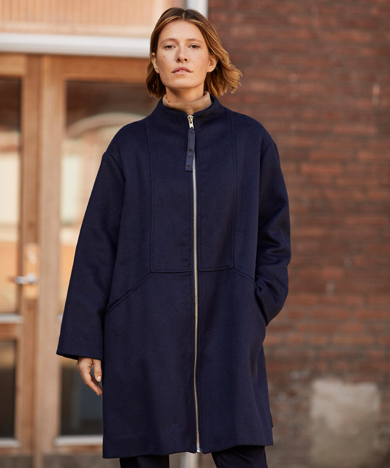 Thorvi Ullk&aring;pe, Navy Blazer