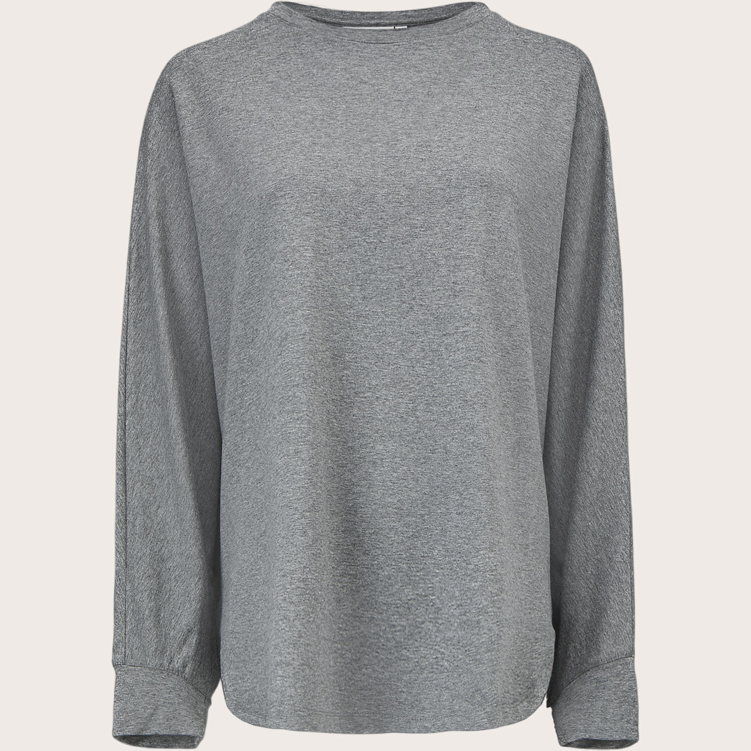 DEMA JERSEY TOPP, M. Grey mel.