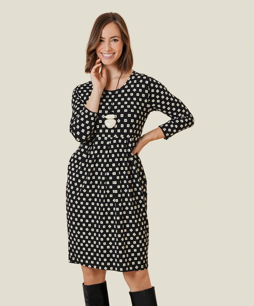 NOMA JERSEY KJOLE, Black