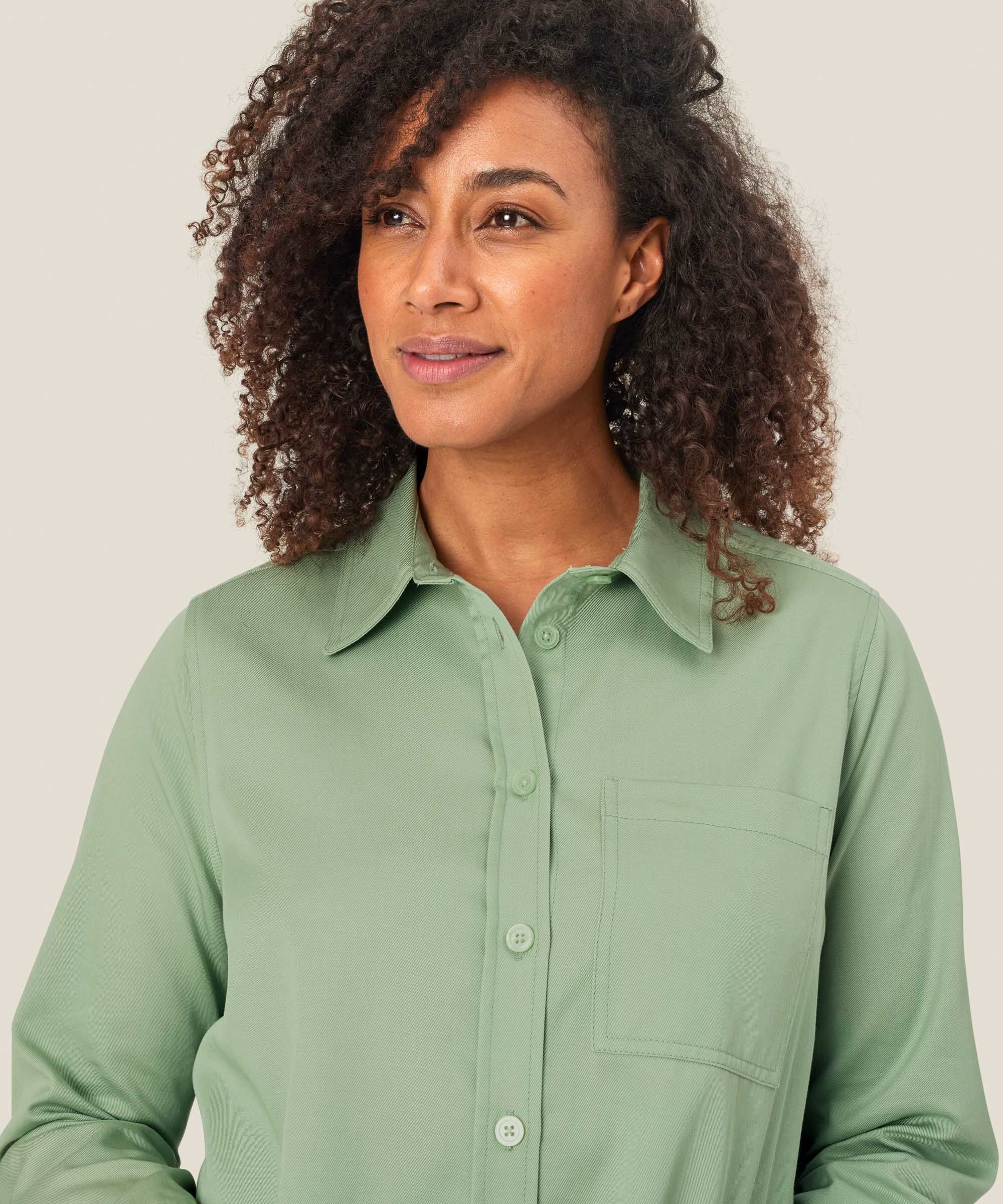 Indiba Skjorte, Frosty Green