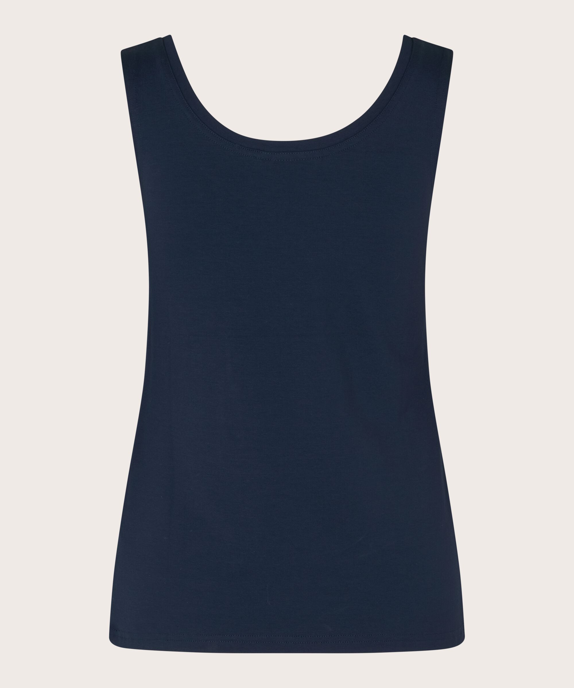 Els JERSEY Topp, Navy