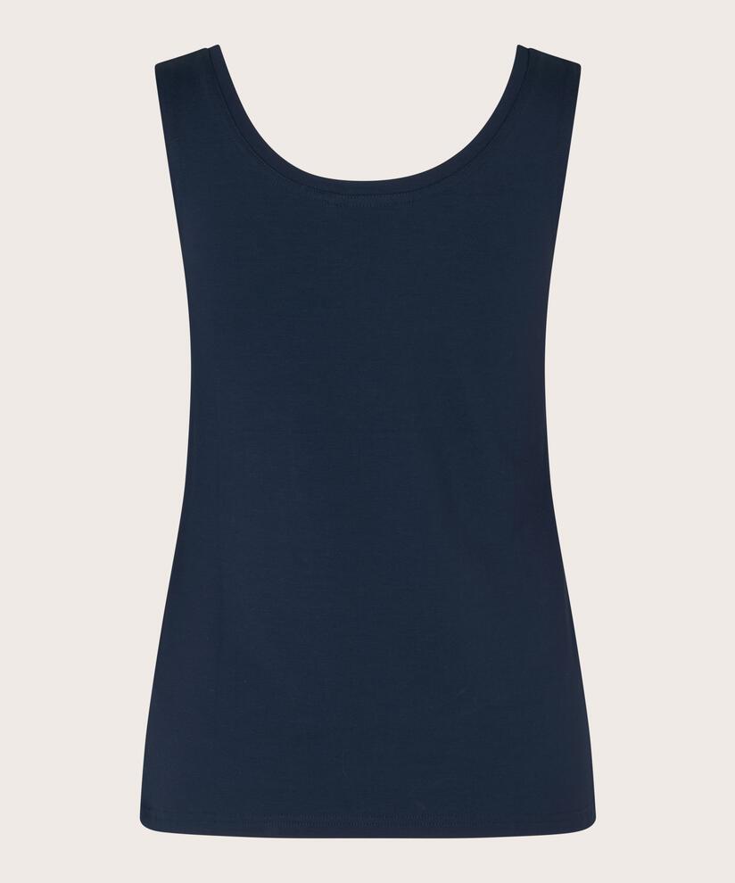 Els JERSEY Topp, Navy