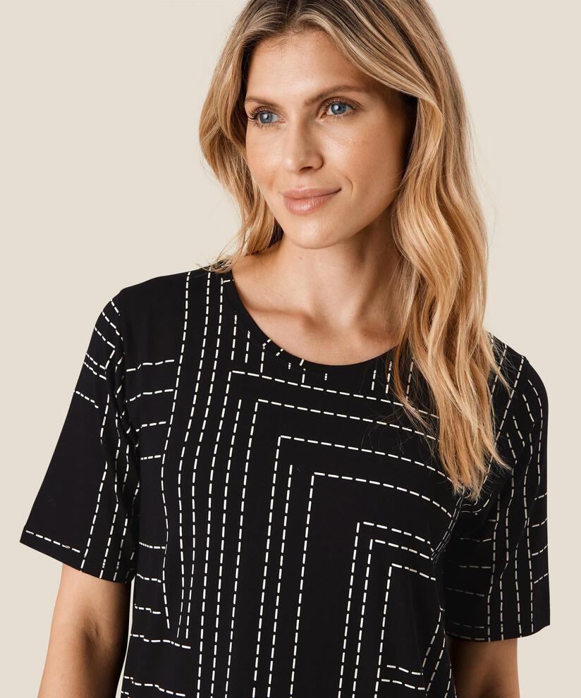 Butta JERSEY Topp, Black