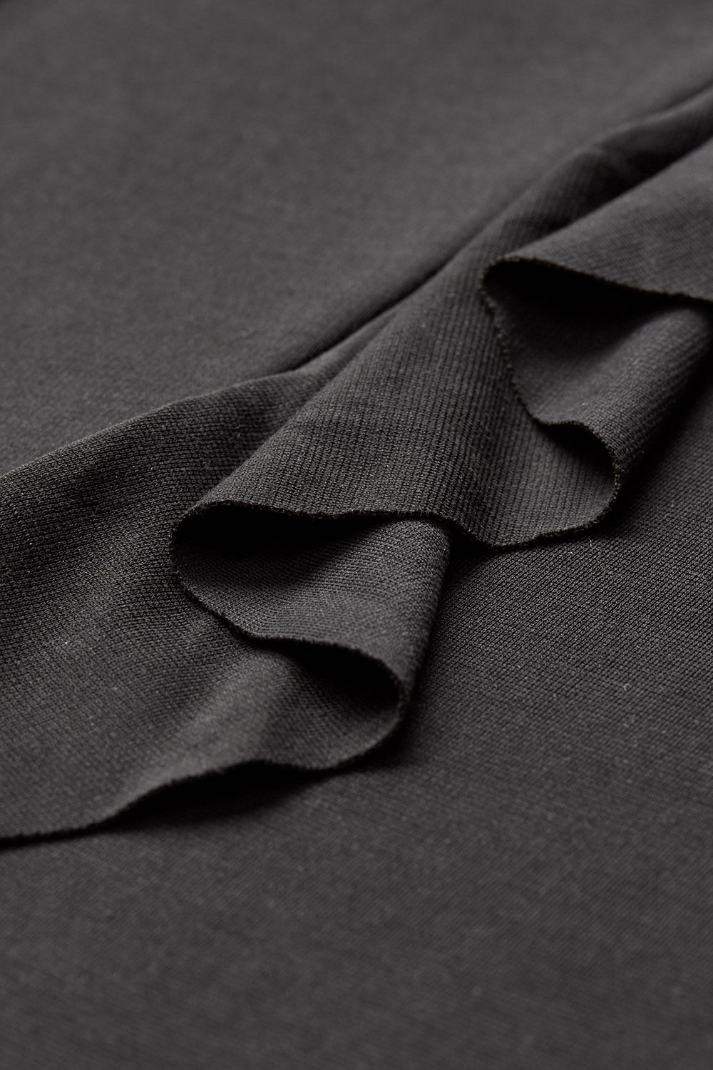 NYNA JERSEY KJOLE, Black