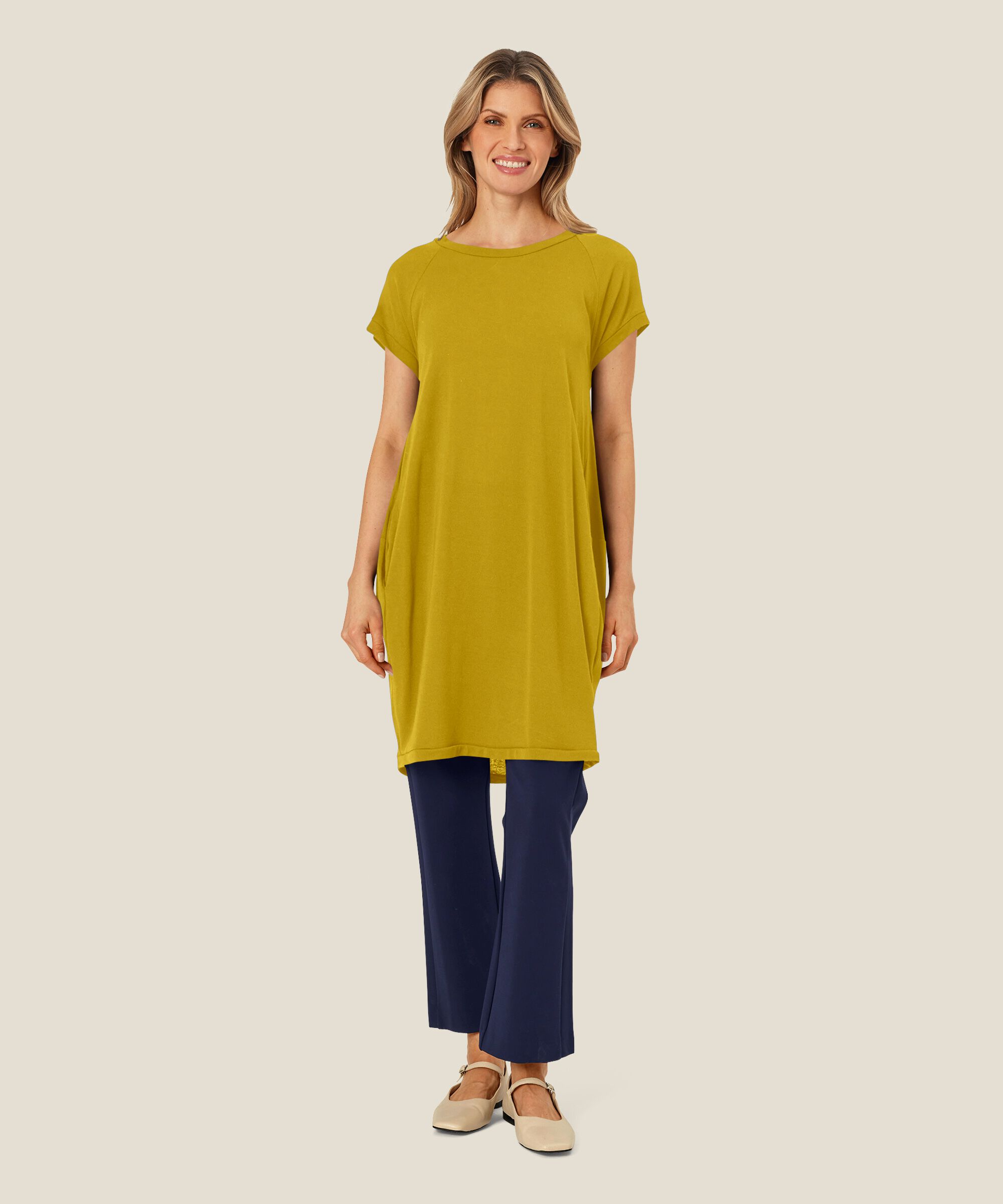 Galina JERSEY Tunika, Burnish Gold