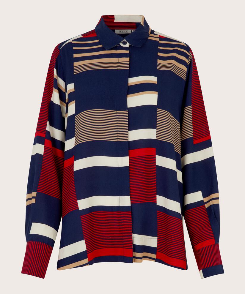 Ingala Skjorte, Maritime Blue