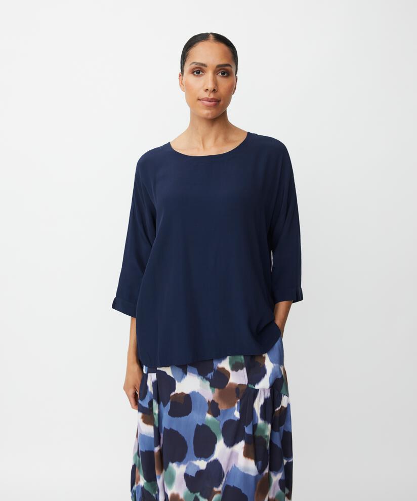 Becca Topp, Navy Blazer