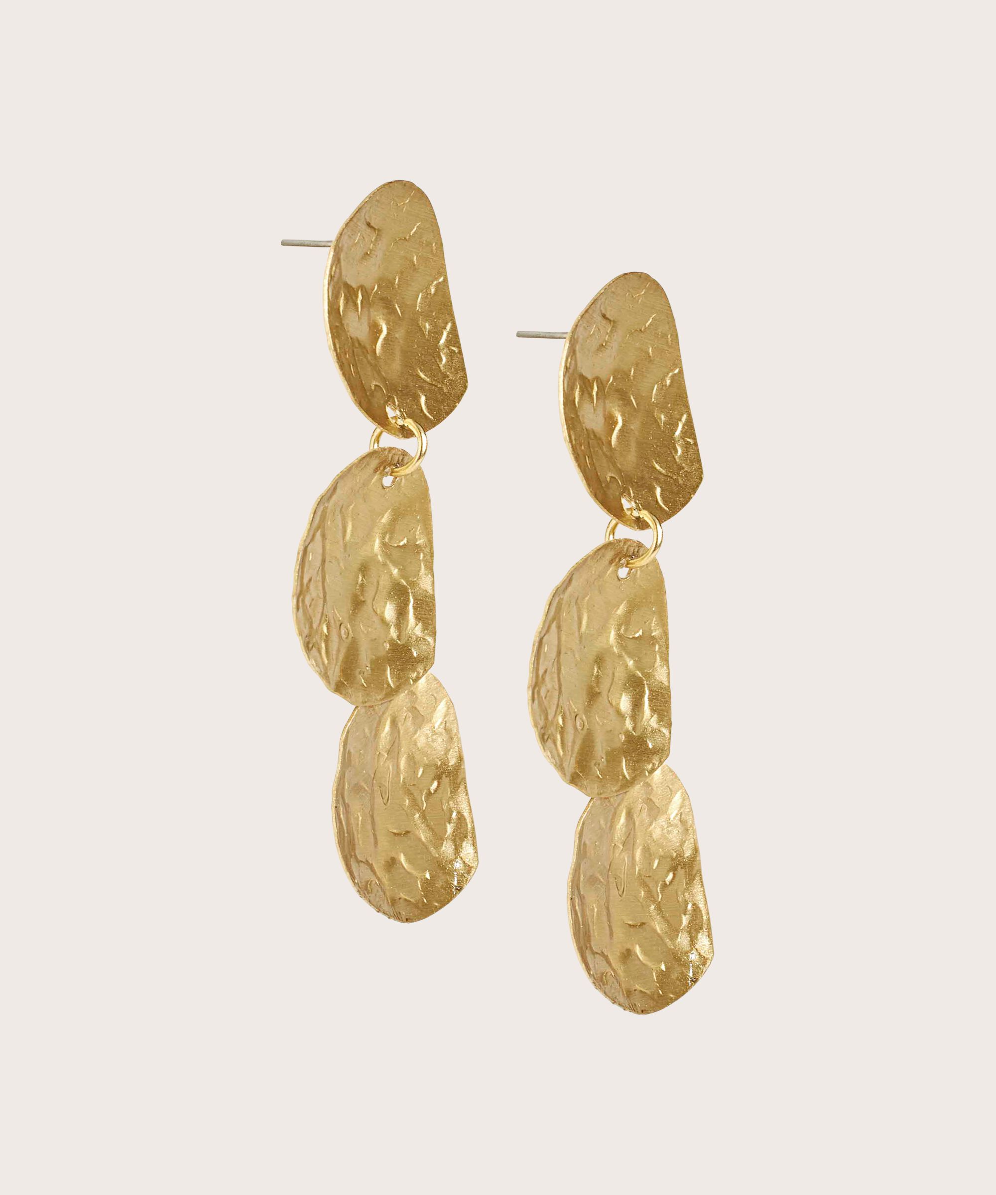 Reesel Øreringer, Gold