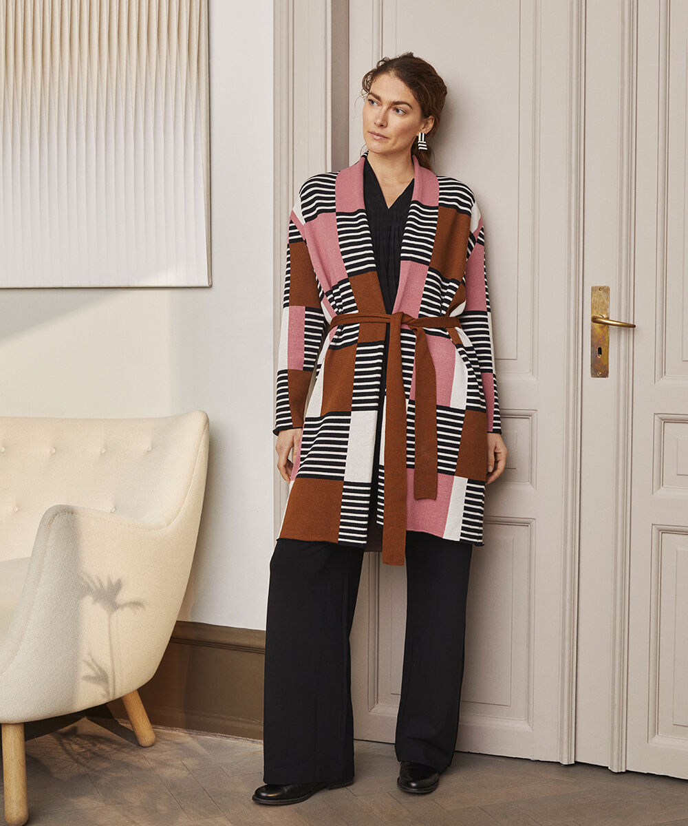 LORIKA CARDIGAN, Dusty Rose