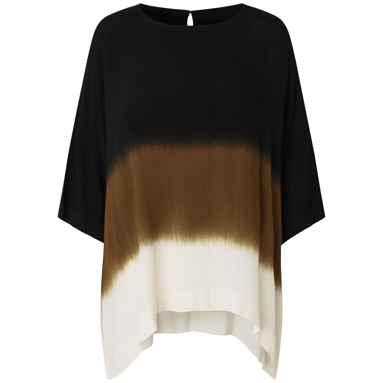 DEGANA BLUSE, Bronze Brown