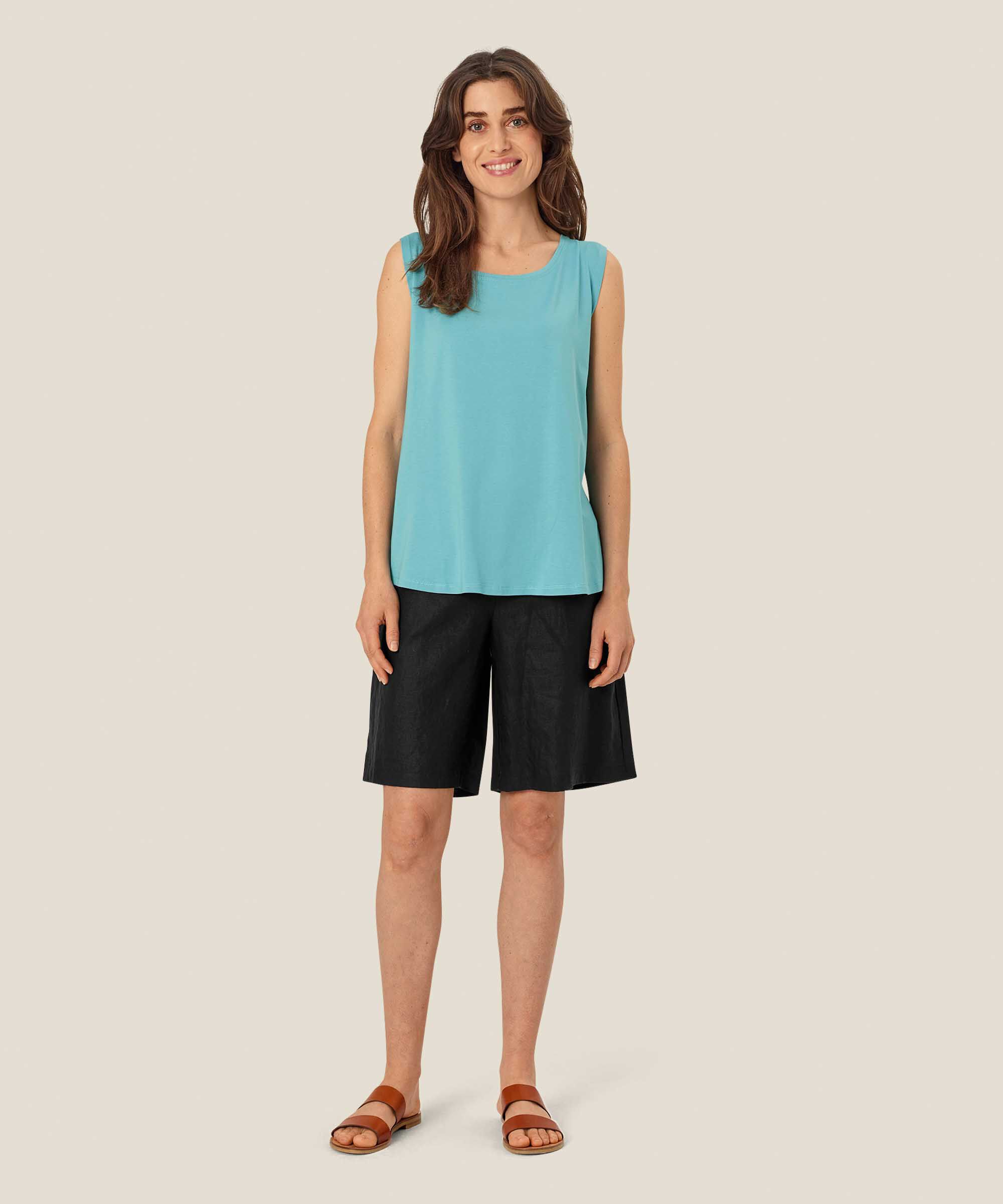 Elisa JERSEY Topp, Aqua