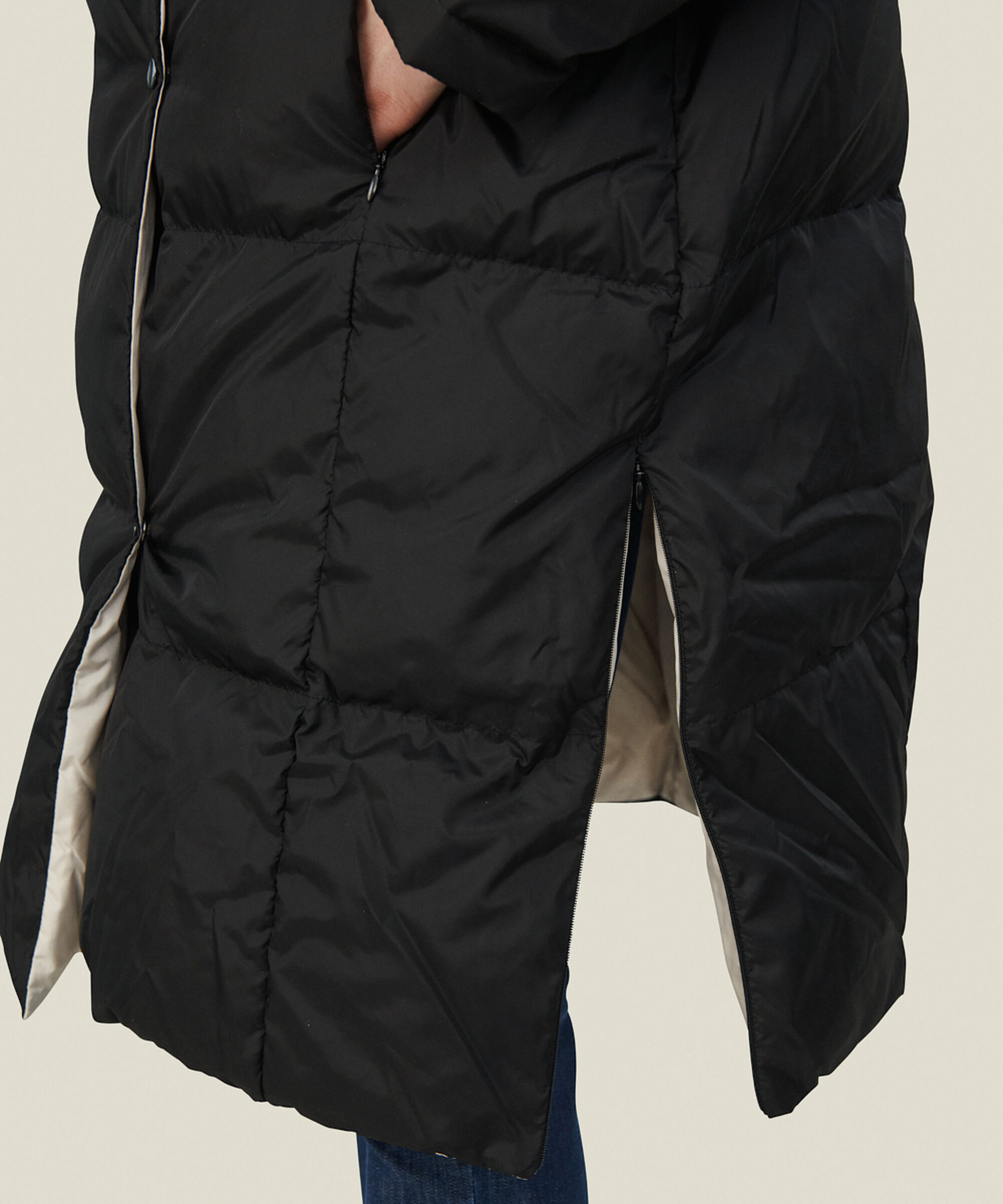 TUSNA DUNKÅPE, Black/Pumice