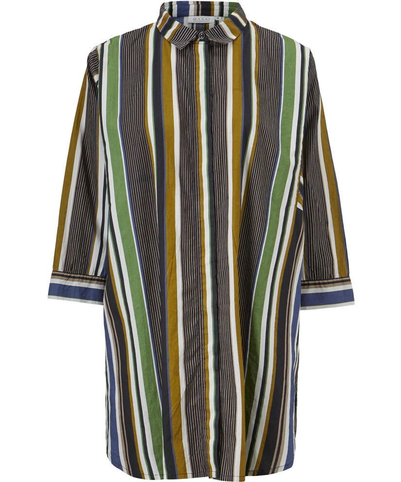 INDIRA SKJORTE, Garden Green