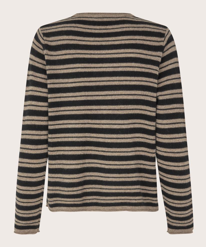 Lica Cardigan, Black/dijon