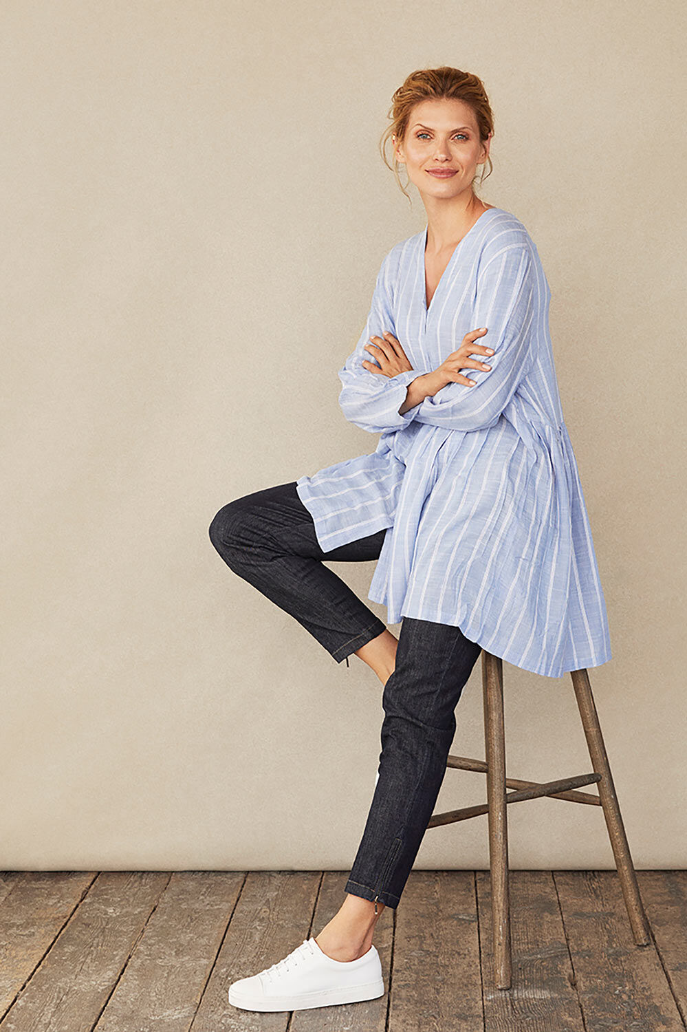 IBENE SKJORTE, Medieval Blue