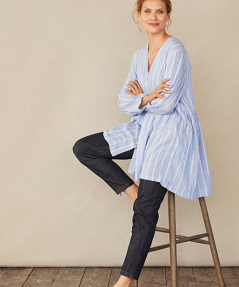 IBENE SKJORTE, Medieval blue