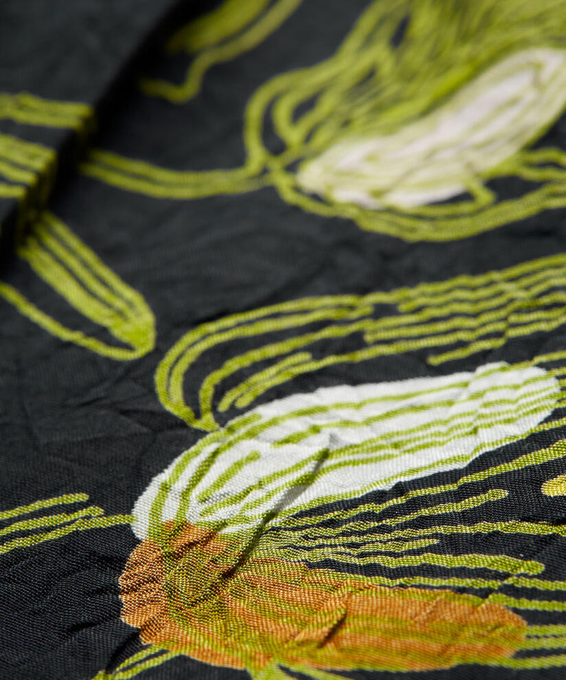 SONDRA SKJØRT, Green Sheen